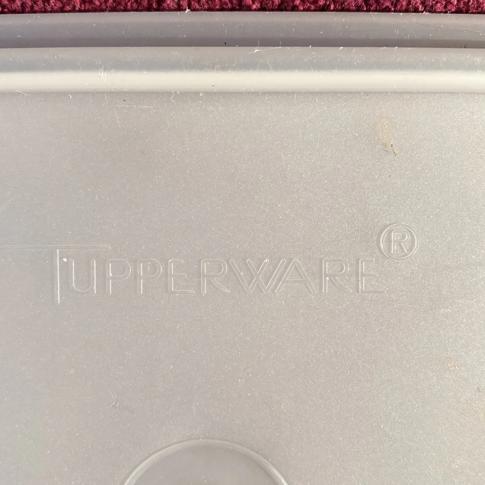 Tupperware Celery/Bread Keeper 3 Piece Vintage